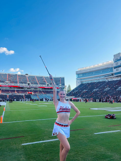 College Twirler Takeover: Meet Jaylyn Resh from Virginia Tech