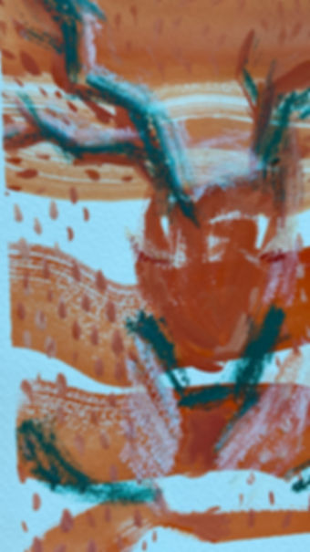 PRINT of "Elk" - Original Painting, created live