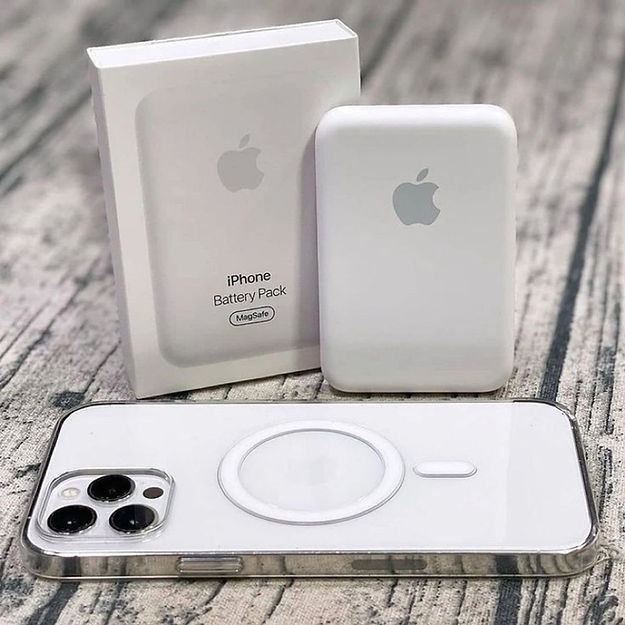 Miniatura: Power bank Magsafe  Branco