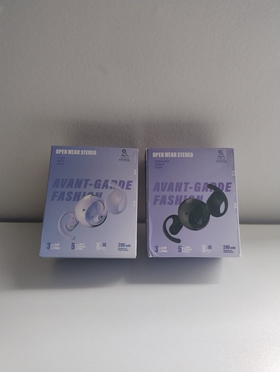 Miniature : Kit Dia dos Namorados Casal - 2 Fones Esportivos Bluetooth Clip-On+ Embalagem