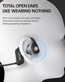 Open Ear Bone Conducting Sauna Headsets (Waterproof)