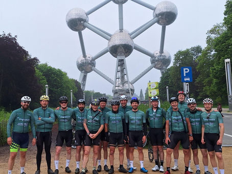 Naar het Atomium & het kantoor van Koen