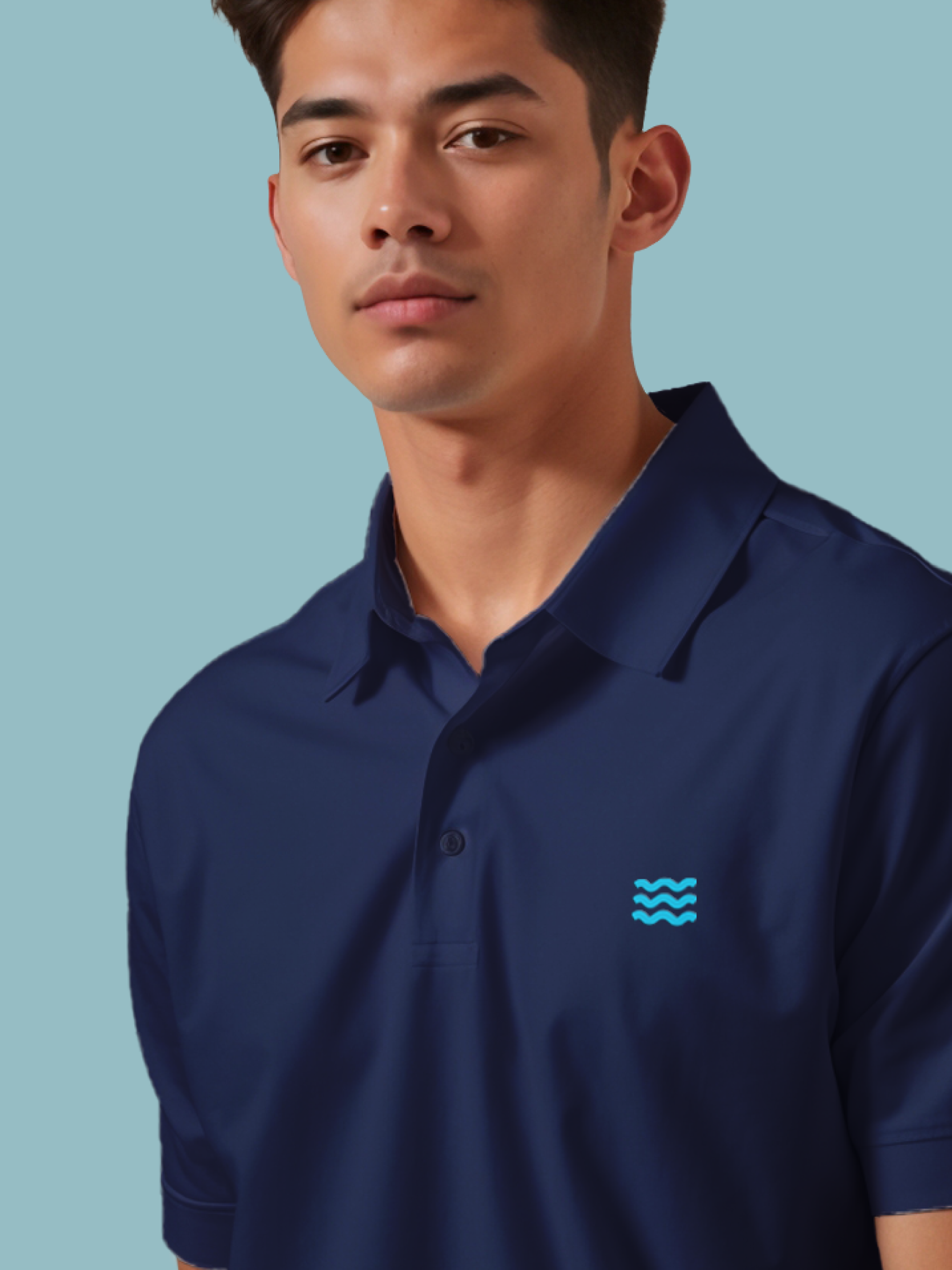 Wavelet Polo Shirt