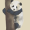 Thumbnail: Illustration in a brush style of a Giant Panda hugging a tree