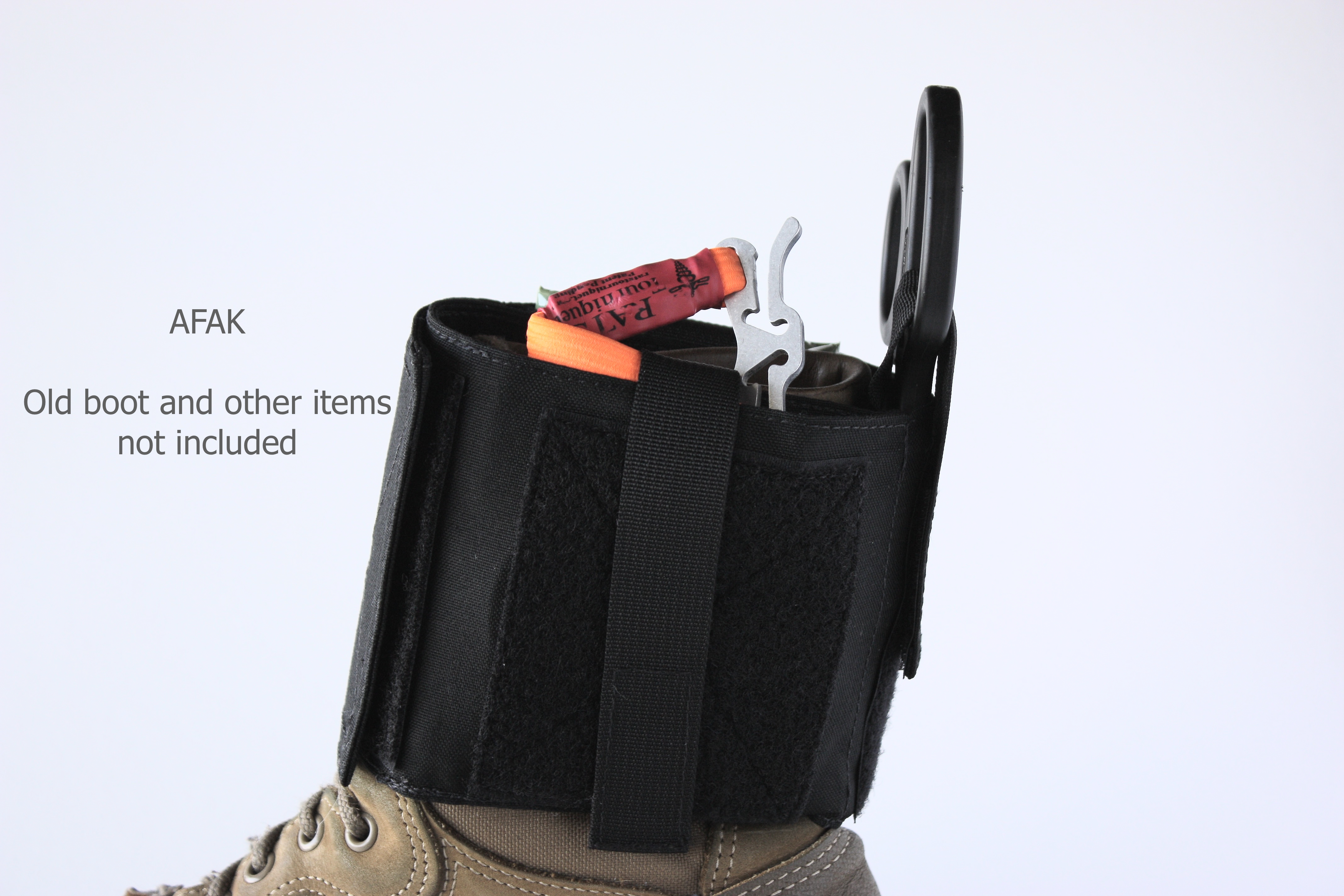 Black AFAK on boot 3