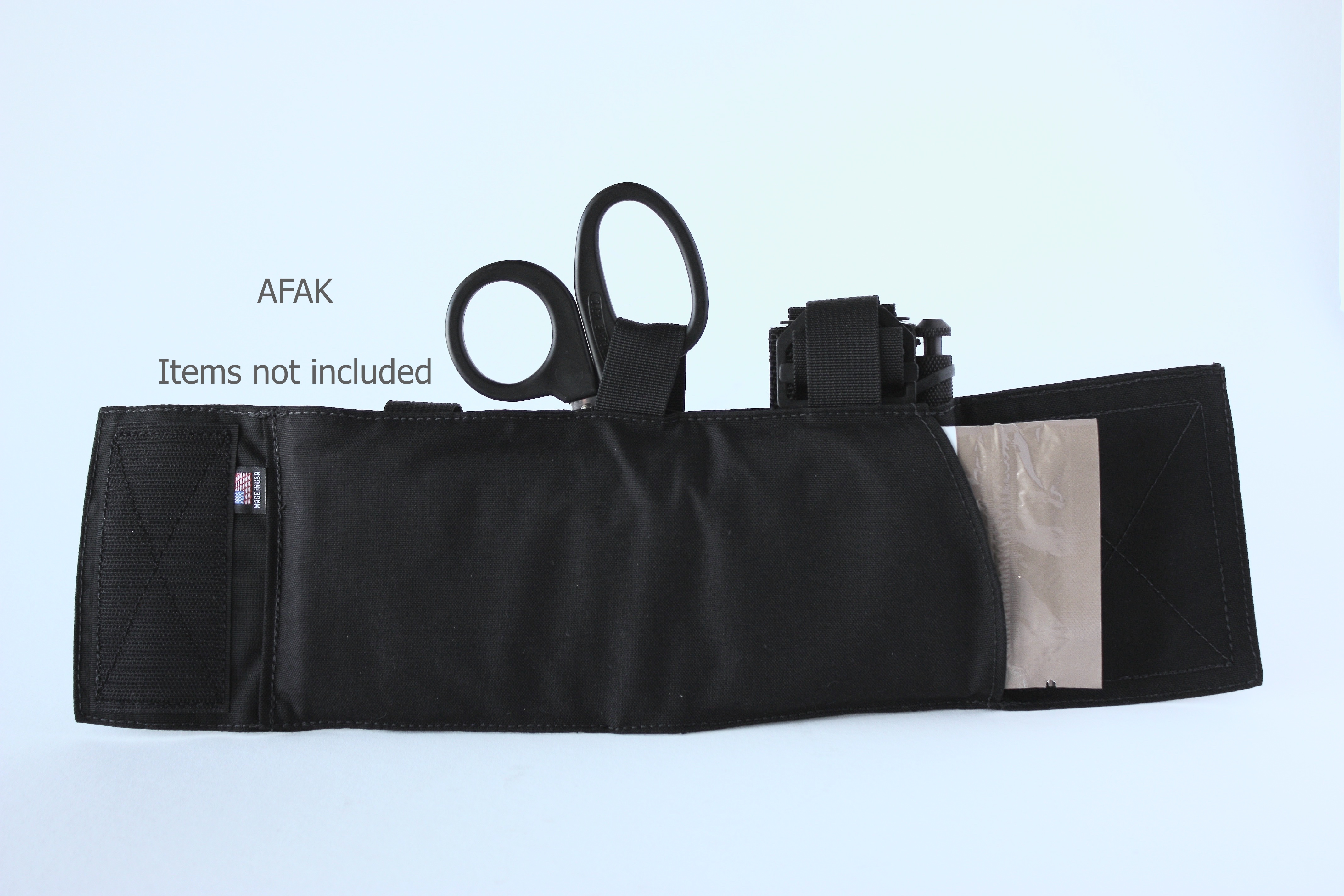 Black AFAK rear items