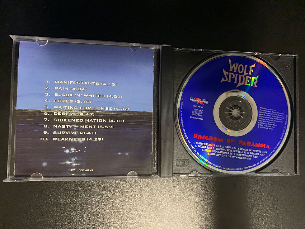 Thumbnail: Wolf Spider ‎– Kingdom Of Paranoia