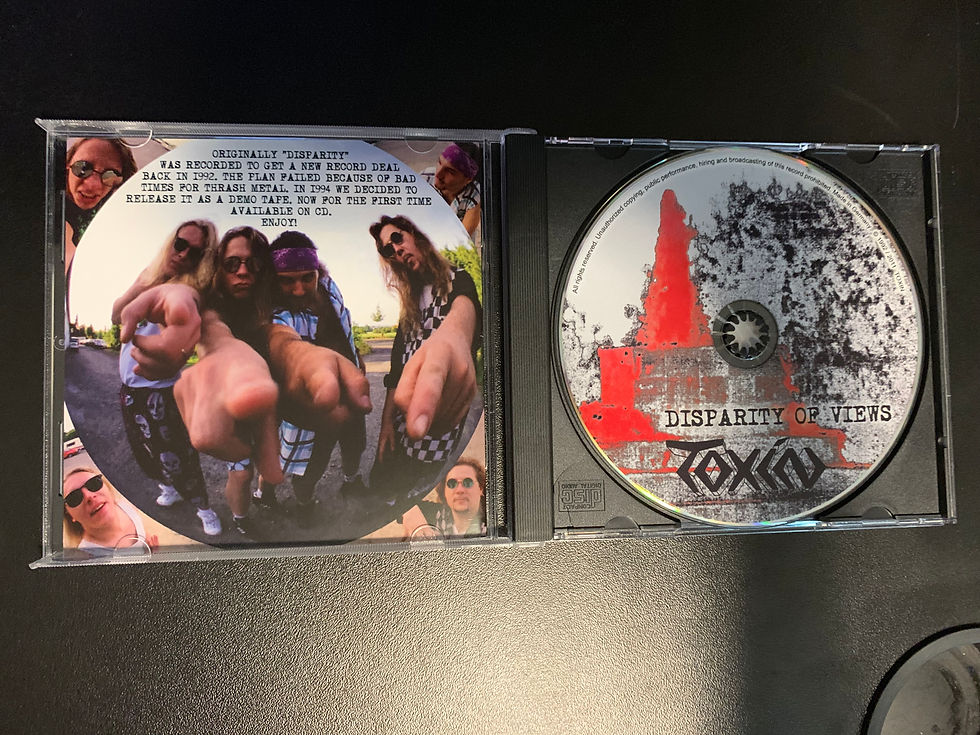 Thumbnail: Toxin  ‎– Disparity Of Views (2011 Release, Recorded in 1992)