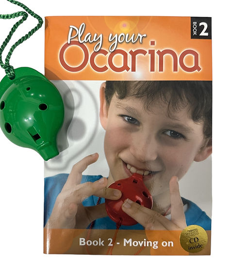 4穴＋教則本2巻（CD付）セット | Ocarina Workshop Jap