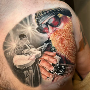 Portrait Tattoo Brian French Joplin Tattoo Artist