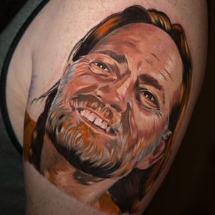 Realistic Portrait Tattoo Brian French Joplin Tattoo Artist