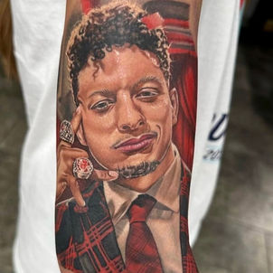 realistic Portrait Tattoo Brian French Joplin Tattoo Artist