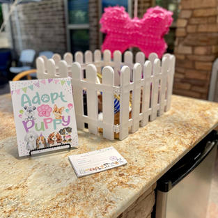 Puppy Dog Gate Party Prop