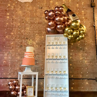 Champagne Wall