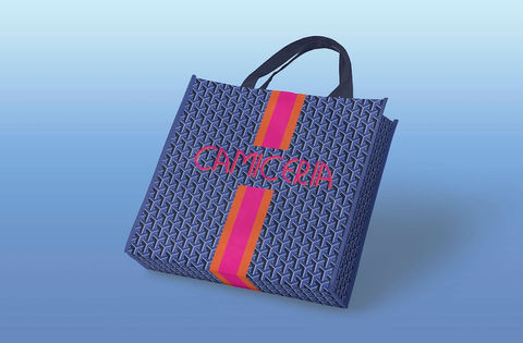 A shopping bag made for Camiceria Store in Geneva