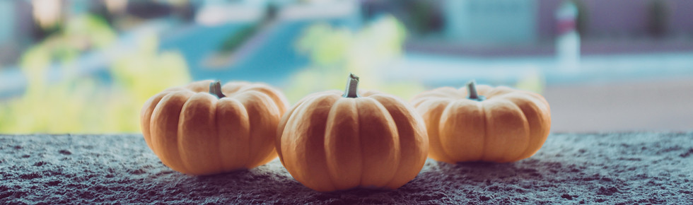 Three Pumpkins