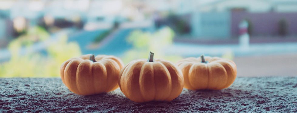 Three Pumpkins