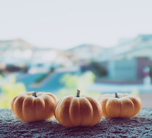 Three Pumpkins