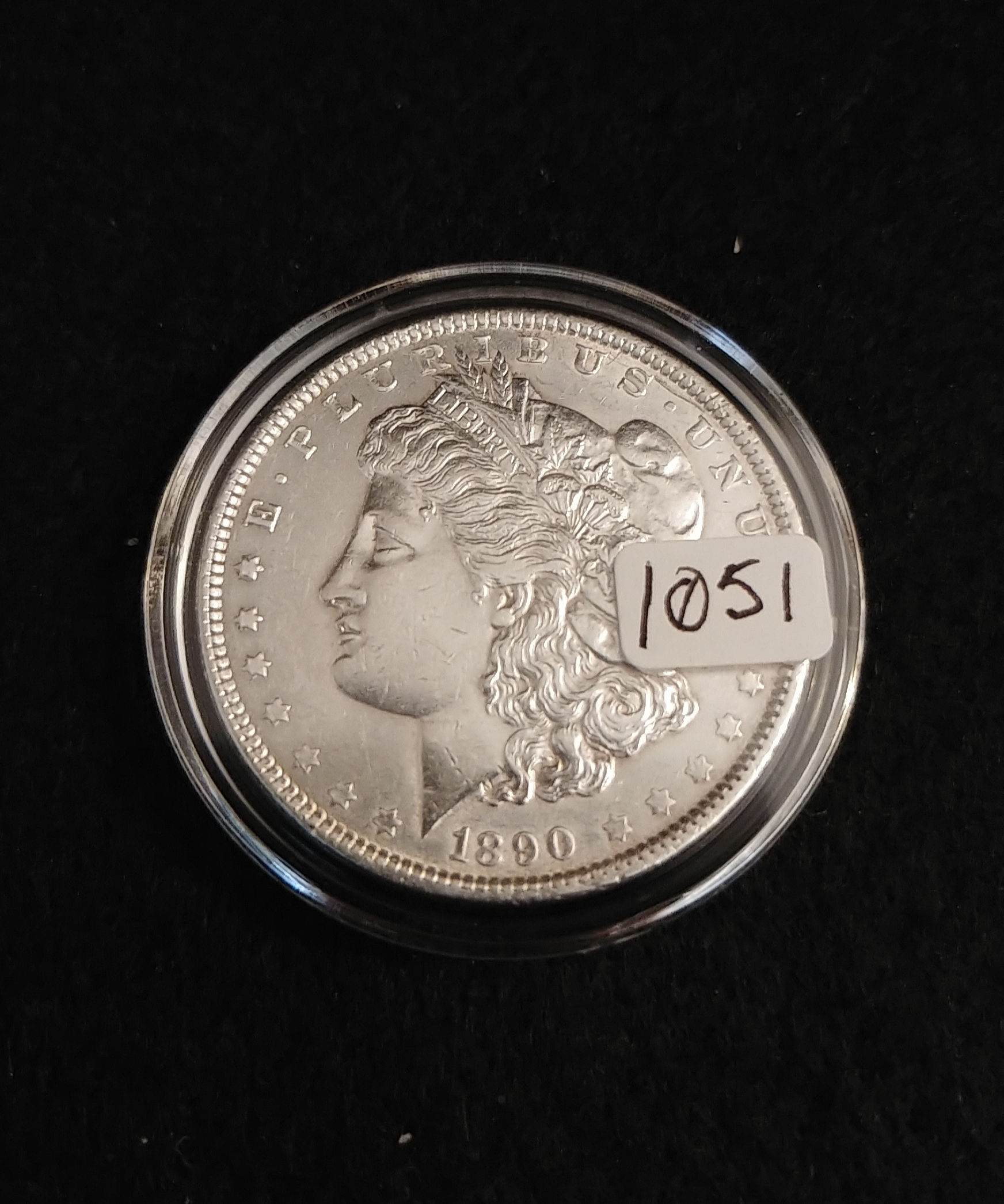 1890-p Morgan Dollar