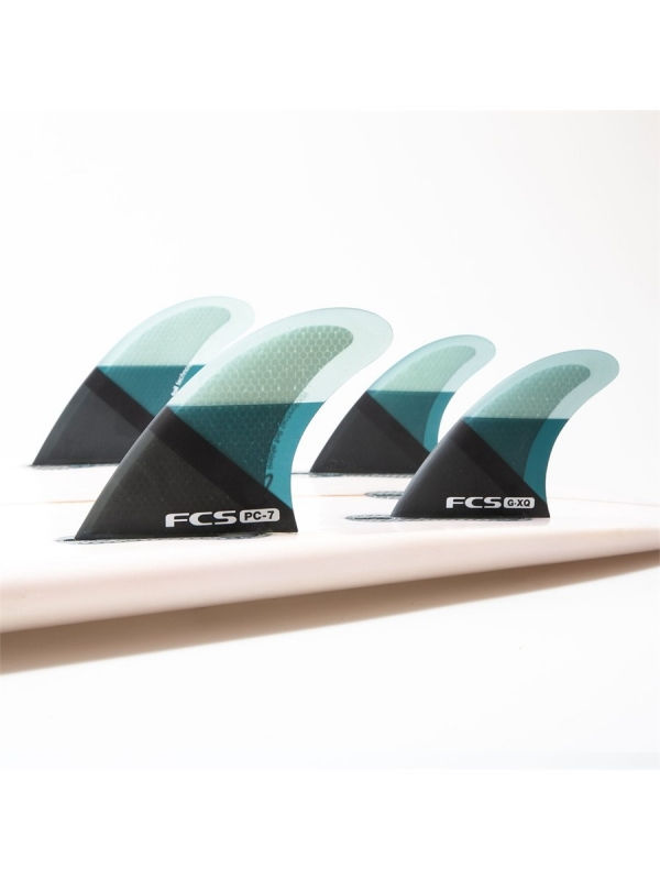 Miniaturbild: Surffinne FCS PC-7 Smoke Slice Tri Quad Fin Set L