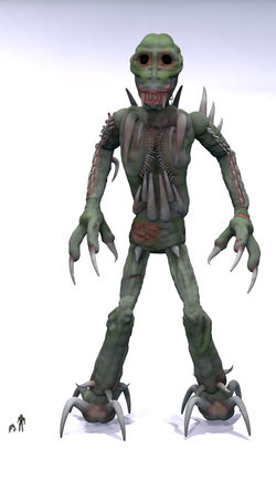 Character Models according to their actual size in the film.