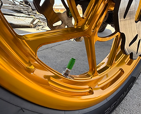 Green Valve Stem Caps