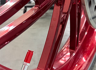 Red Valve Stem Caps