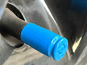 Blue Valve Stem Caps