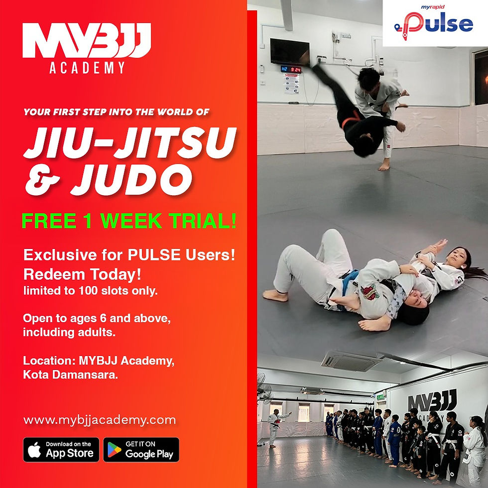 7-Day Free Trial (via Pulse App) Get started with Brazilian Jiu-Jitsu or Judo - for FREE!