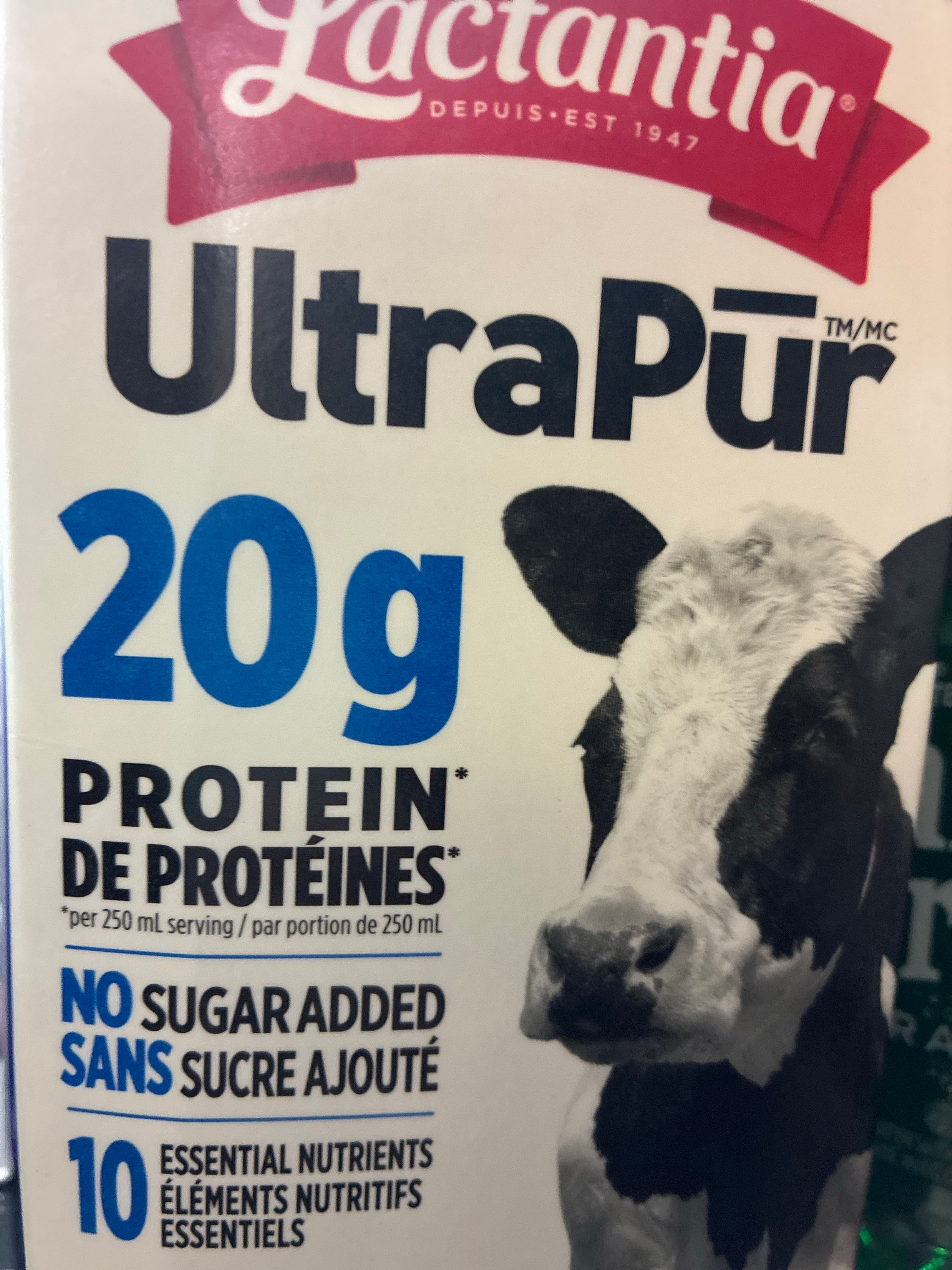 Lactose free Protein Milk