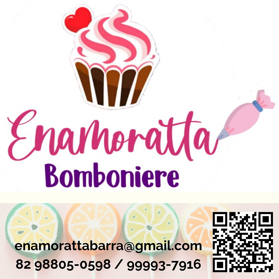 Creme Ilustração de Doces Aniversário de