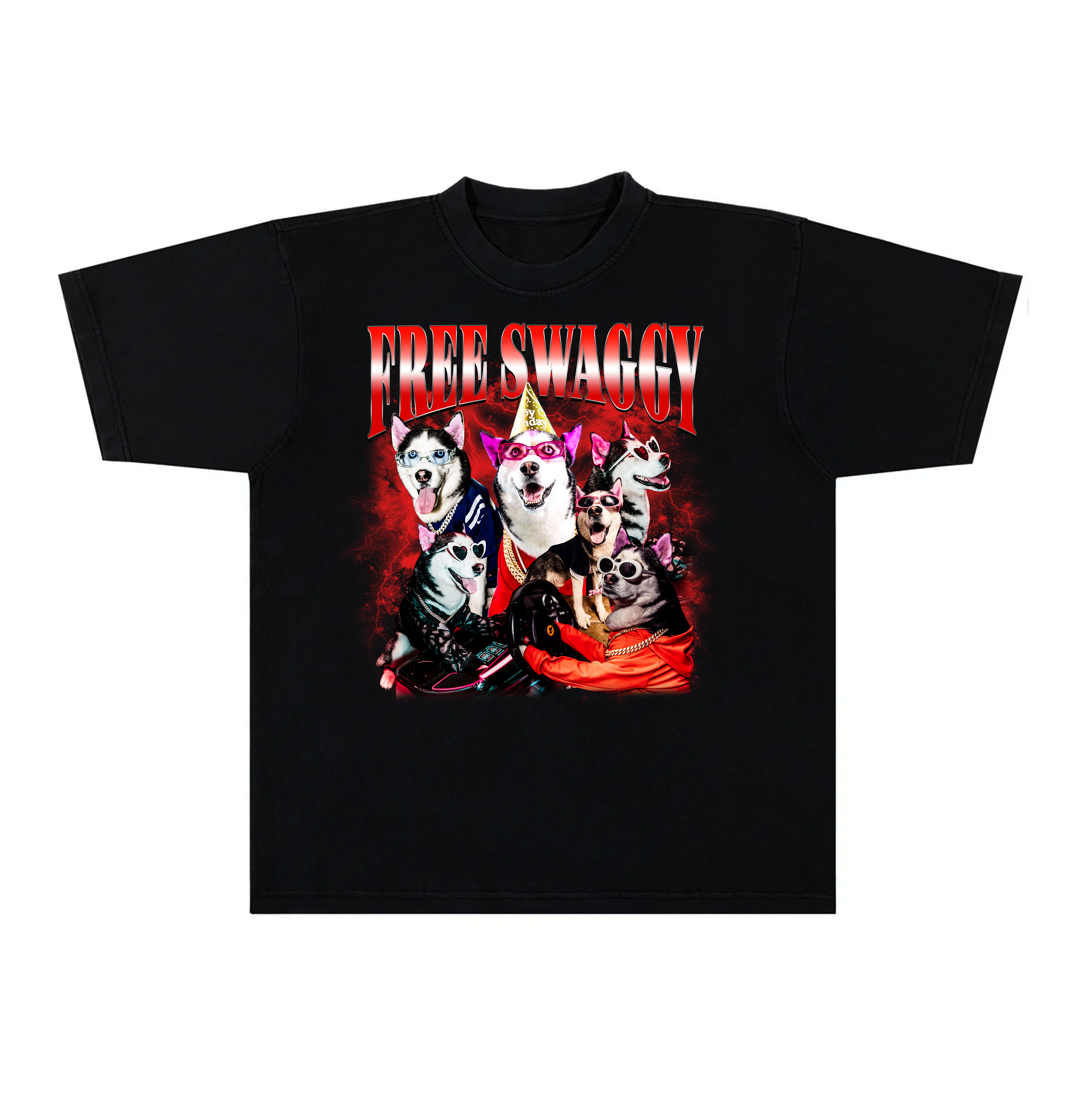 Free Swaggy - Vintage Desing Shirt ๐บ๐ธ๐พ