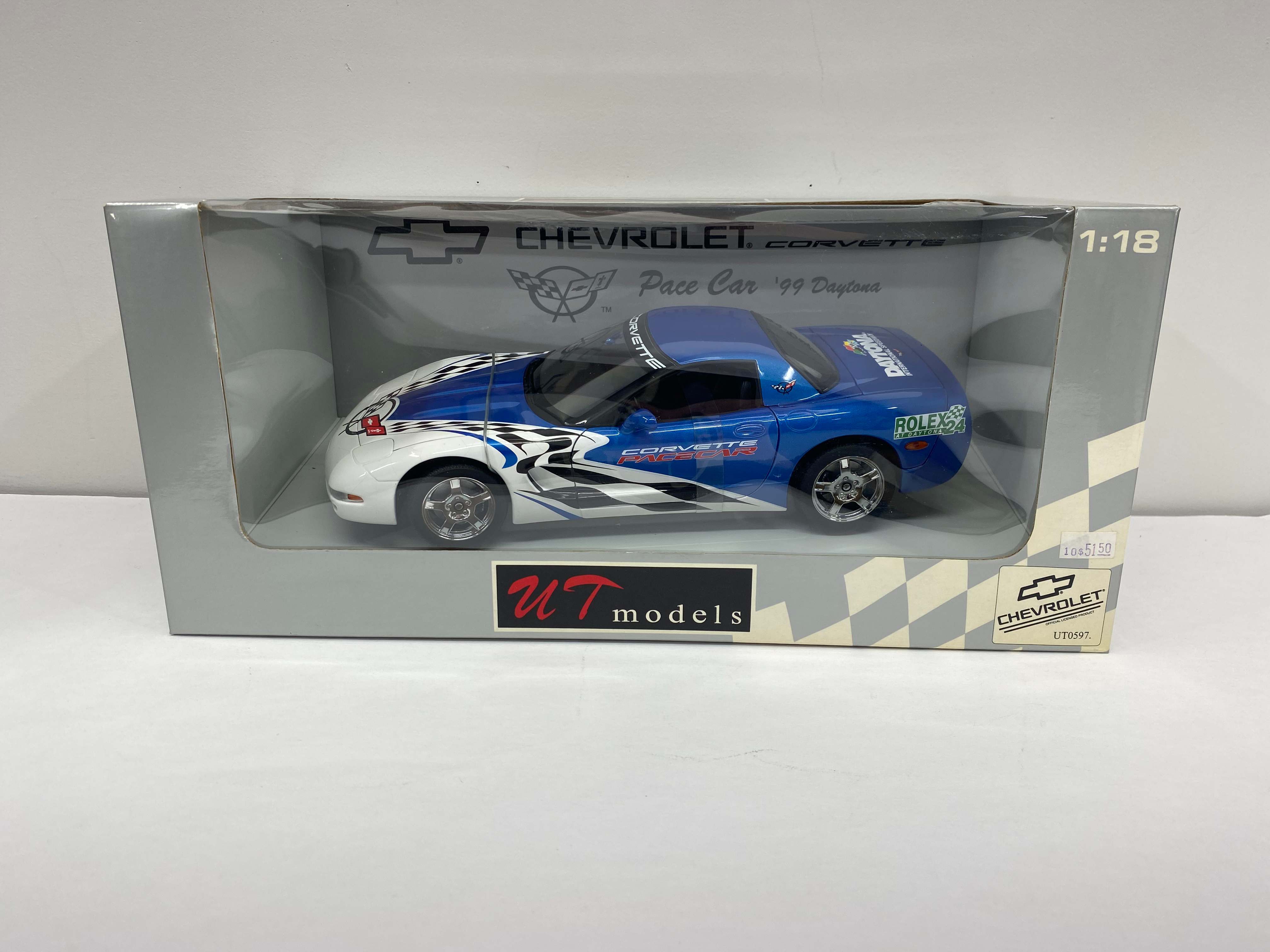 UT Models Chevrolet Corvette Pace Car '99 Daytona