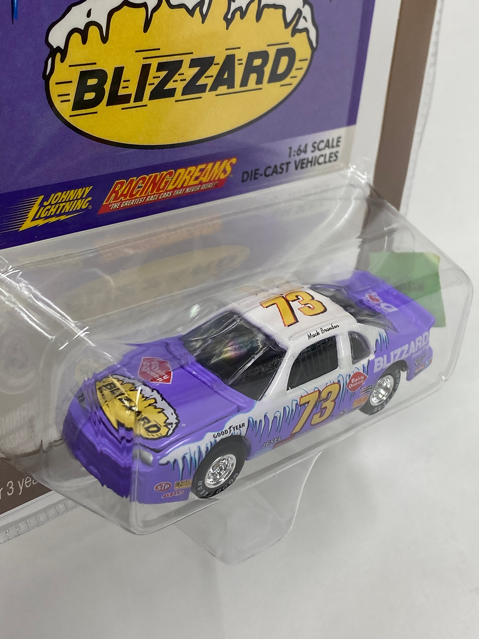 Thumbnail: Johnny Lightning 1:64 Racing Dreams Dairy Queen Blizzard Car
