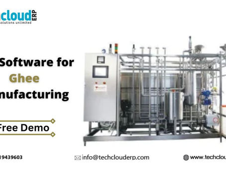 ERP Software for Ghee Manufacturing