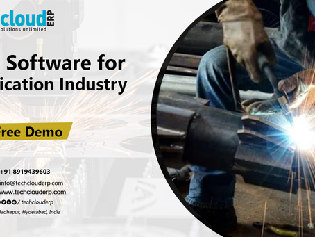 ERP Software for Fabrication Industry