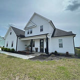This house located in Newport, NC was soft washed by Southern Shine Pressure Washing