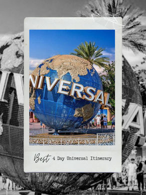 The Ultimate 4-Day Itinerary for Universal Orlando