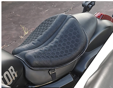 Honeycomb Gel Moto Seat Pad