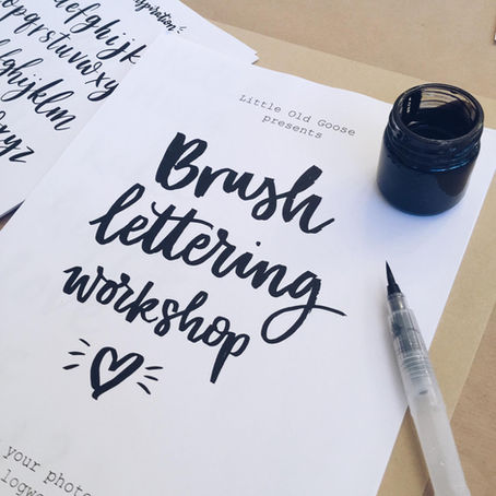 Brush Lettering Workshop