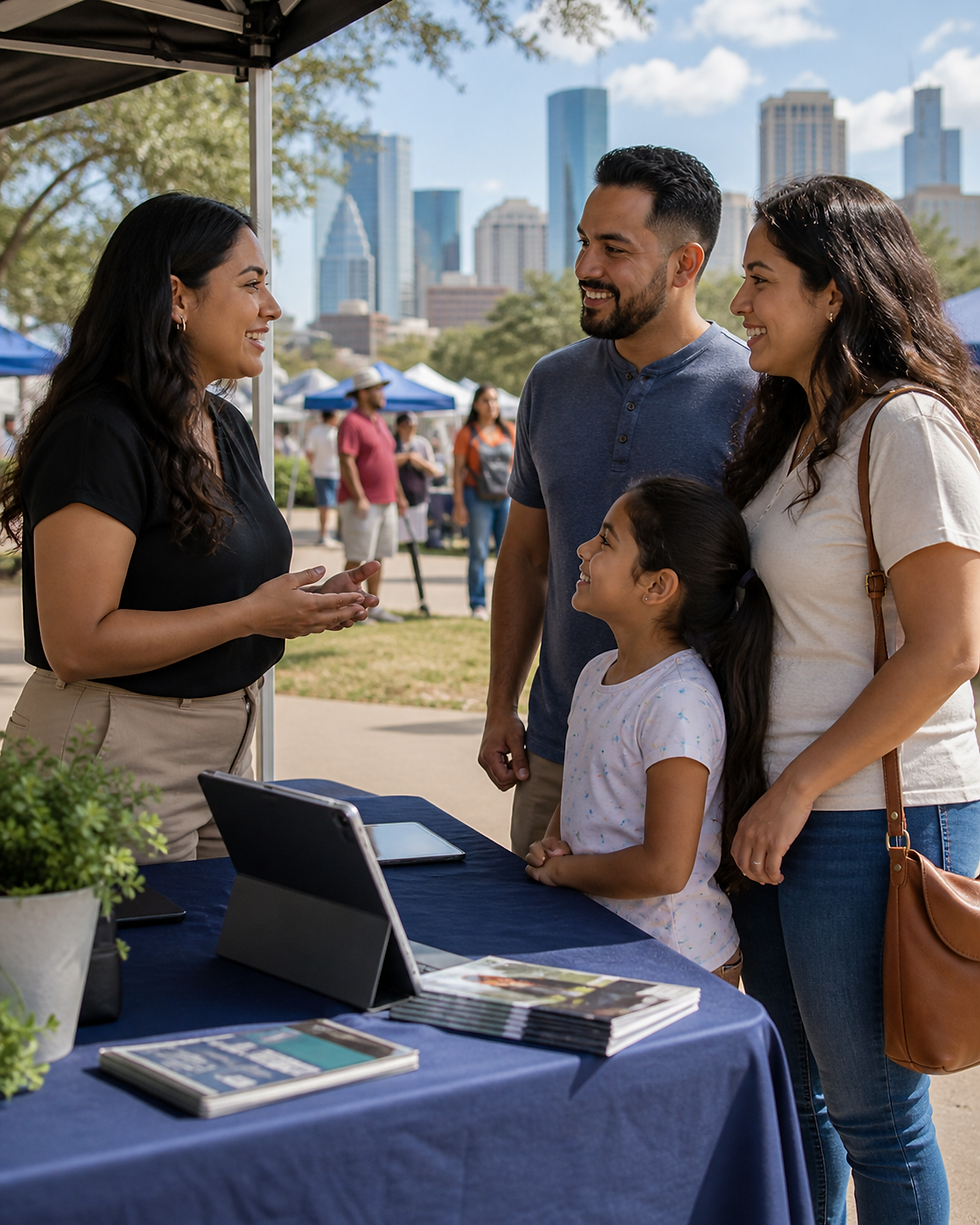 Contact SAMA Marketing Group INC for digital marketing, event campaigns, and community outreach services in Houston.
