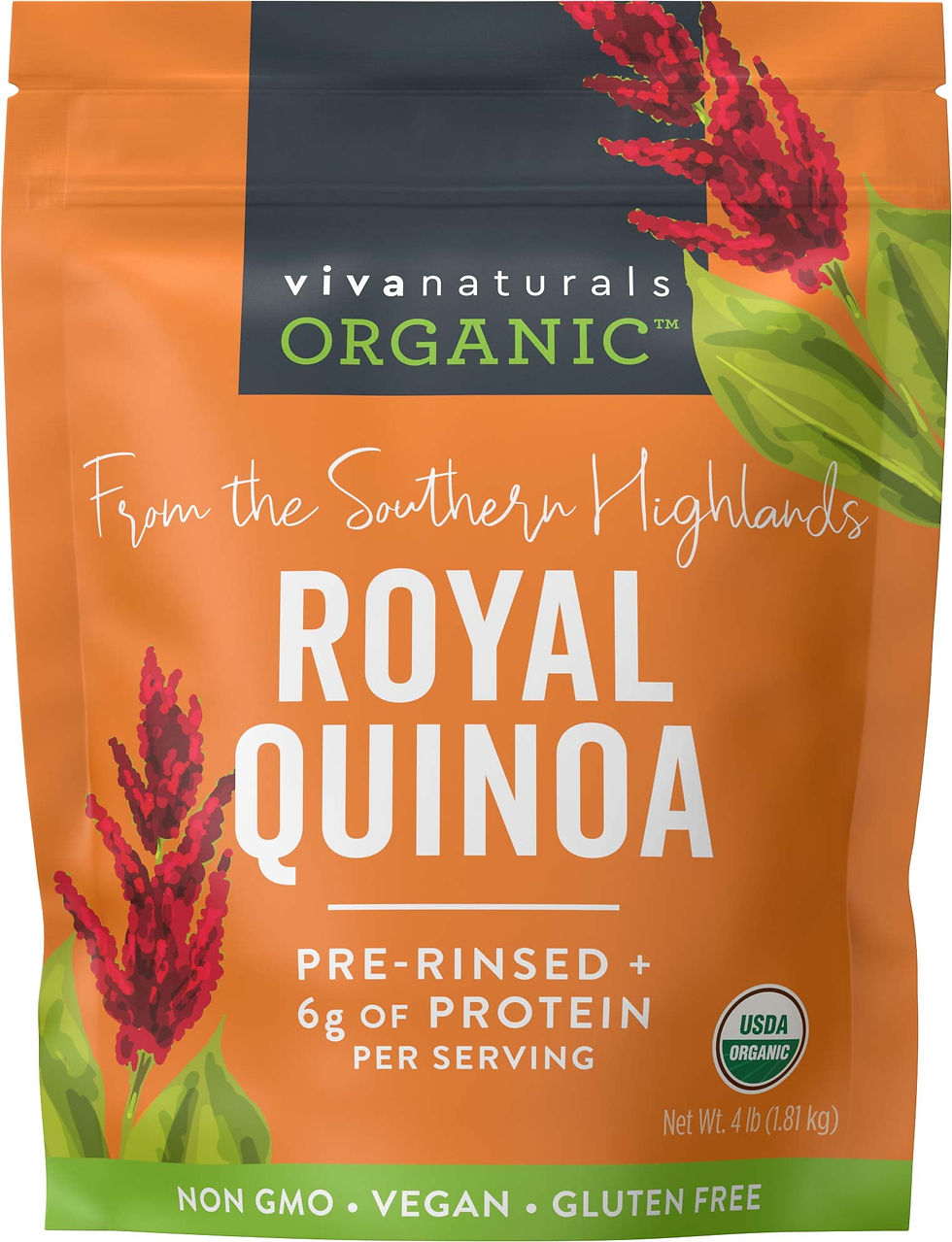 Viva Naturals Organic Royal Quinoa 4 lb
