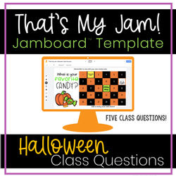 Halloween Jamboard Activities