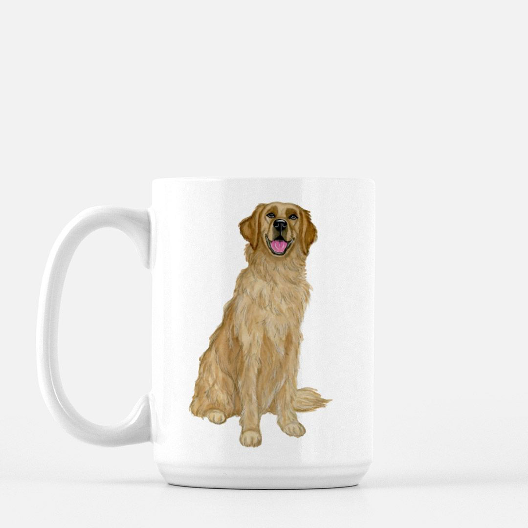 Golden Retriever 15 Oz. Mug
