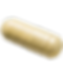 Illustrative fallende Nahrungsergänzungskapsel im Gemäldestil als Symbol für Health Essentials und Wohlbefinden.
