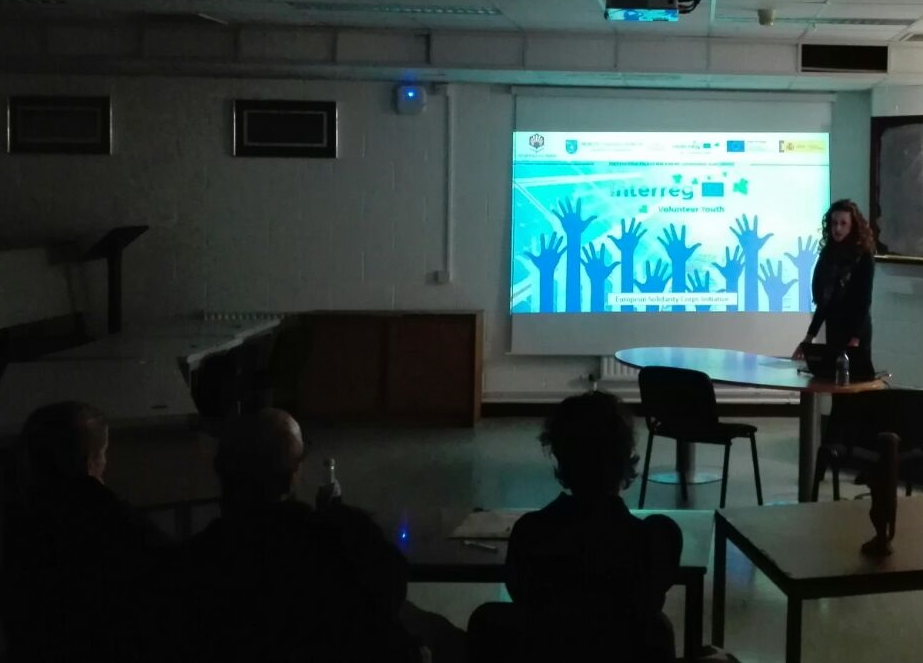 Aida while presenting IVY