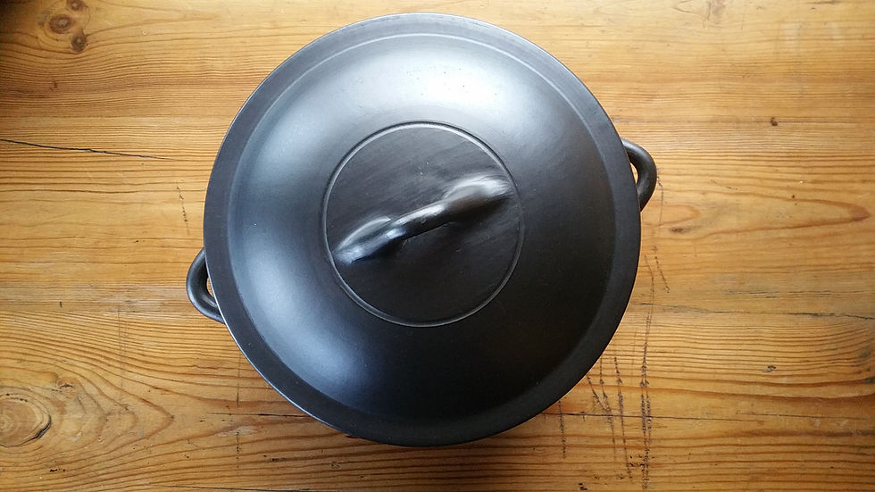 Miniature : COCOTTE EN TERRE CUITE NATURELLE 3,5L