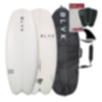 FLAMIN' GALAH w/ fins, grips & bag