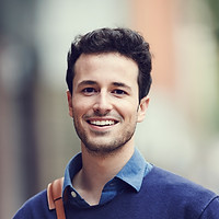 Man with Blue Sweater