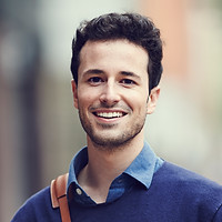 Man with Blue Sweater